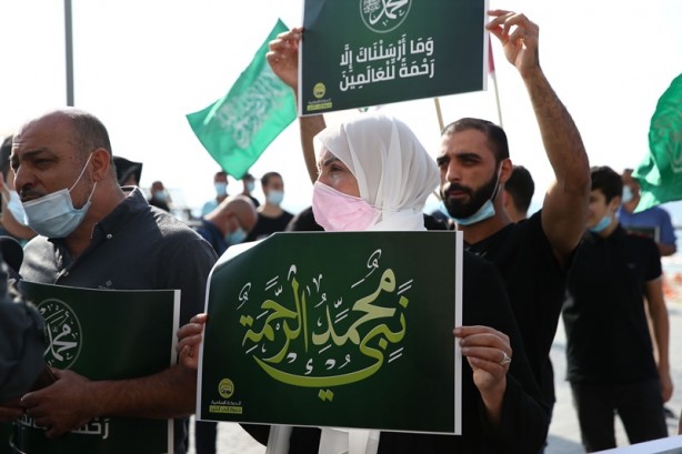 Foto - Filistinlilerden büyük protesto!
