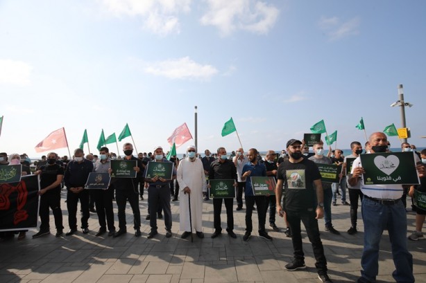 Foto - Filistinlilerden büyük protesto!