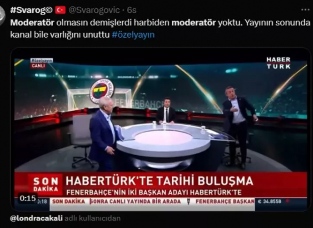 Foto - Filler tepişirken çiçekler ezildi! Sunucu sosyal medyanın diline düştü