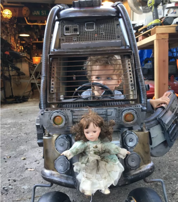 Foto - Filmden esinlenen baba bakın çocukları için ne yaptı!