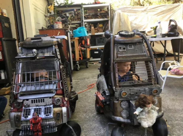 Foto - Filmden esinlenen baba bakın çocukları için ne yaptı!