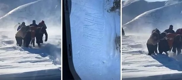 Foto - Filmleri aratmadı! Kara yazdığı yazı hayatını kurtardı