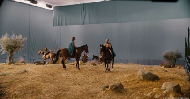 Foto - Filmlerin o sahneleri böyle çekiliyor