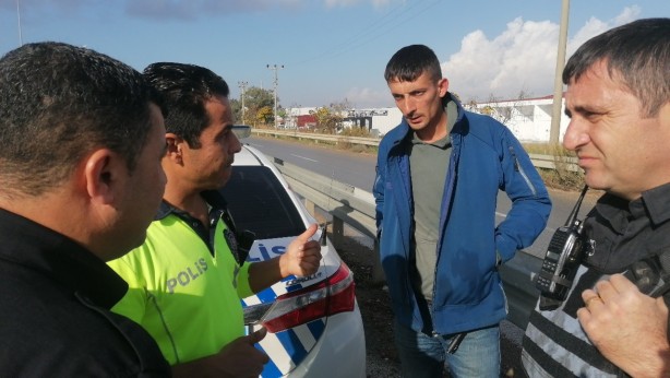 Foto - Filmli camla yakalanan sürücüden film gibi savunma