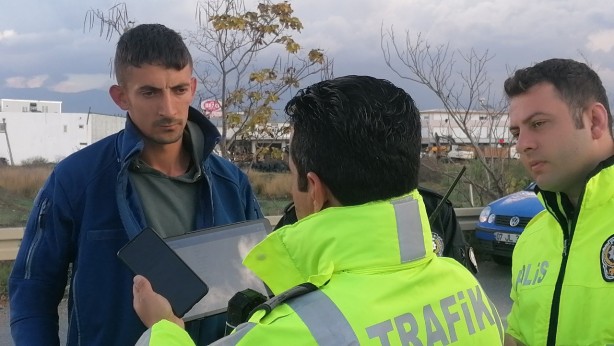 Foto - Filmli camla yakalanan sürücüden film gibi savunma