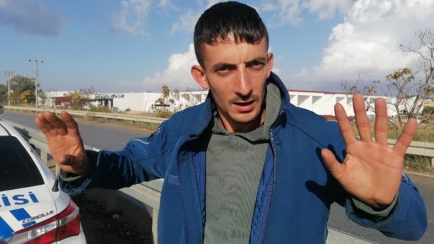 Filmli camla yakalanan sürücüden film gibi savunma