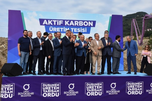 Foto - Fındık kabuğundan üretilecek! Temeli atıldı