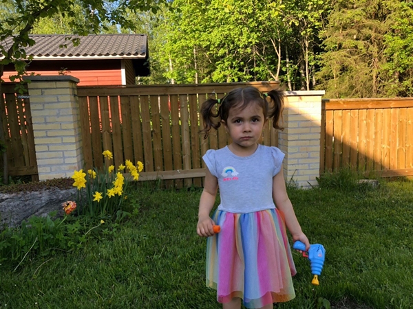 Foto - Finlandiya üç yaşındaki Dilara'yı konuşuyor: Anneannesinin hayatını böyle kurtardı