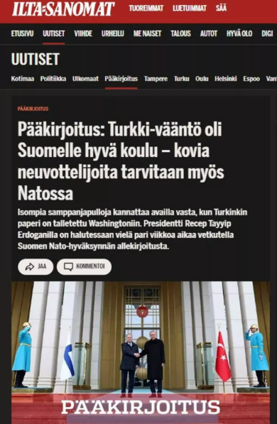 Foto - Finlandiya’nın NATO üyeliğine onay dış basında gündem oldu: Erdoğan sözünü tuttu!