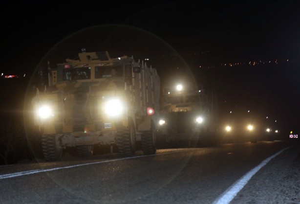 Foto - 'Fırat'ın doğusu' için askeri sevkiyat sürüyor