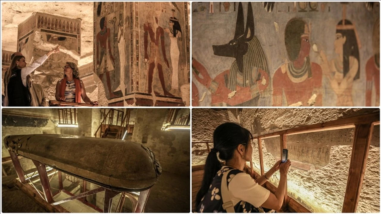 Foto - Firavun mezarı! 20 yıllık yeniden açılıyor: 226 yılında ortaya çıktı! Merak edilen antik hazine