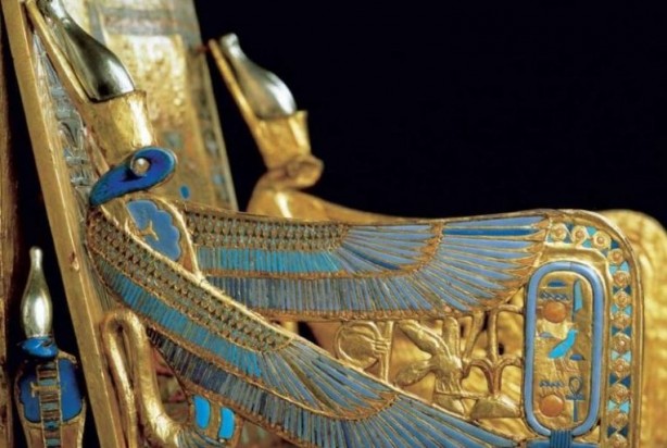 Foto - Firavun Tutankamon’un Altın Tahtı'nda dikkat çeken detay