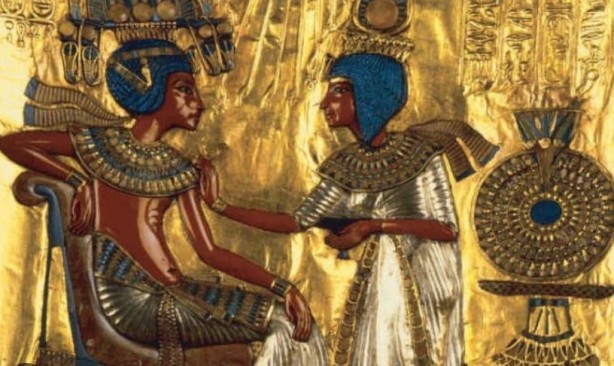 Foto - Firavun Tutankamon’un Altın Tahtı'nda dikkat çeken detay