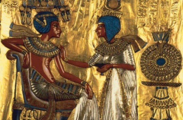 Foto - Firavun Tutankamon’un Altın Tahtı'nda dikkat çeken detay