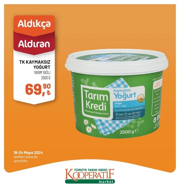 Foto - Fırsat bülteni yayınlandı! Tarım Kredi'den yeni indirimler