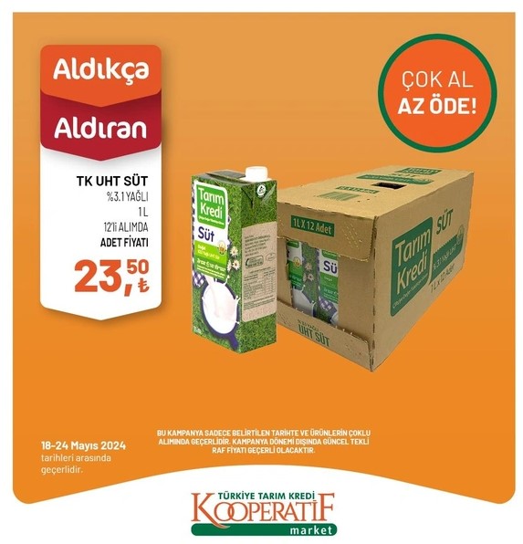 Foto - Fırsat bülteni yayınlandı! Tarım Kredi'den yeni indirimler