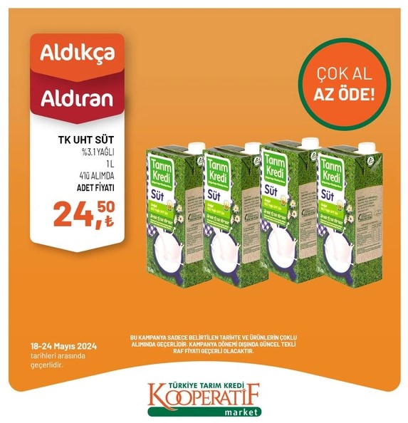 Foto - Fırsat bülteni yayınlandı! Tarım Kredi'den yeni indirimler