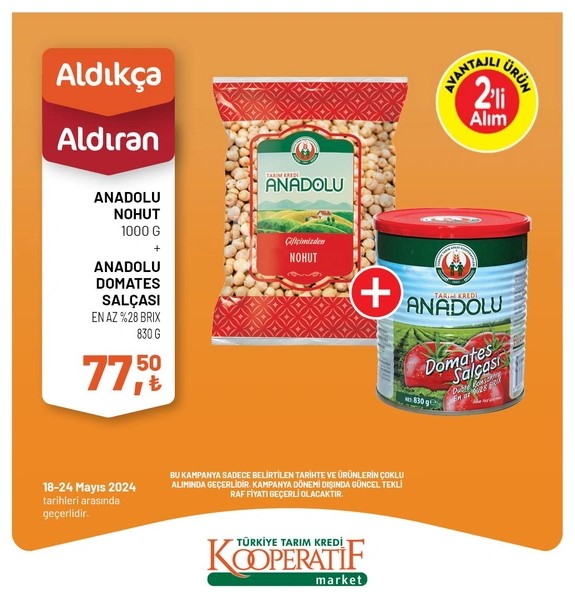 Foto - Fırsat bülteni yayınlandı! Tarım Kredi'den yeni indirimler