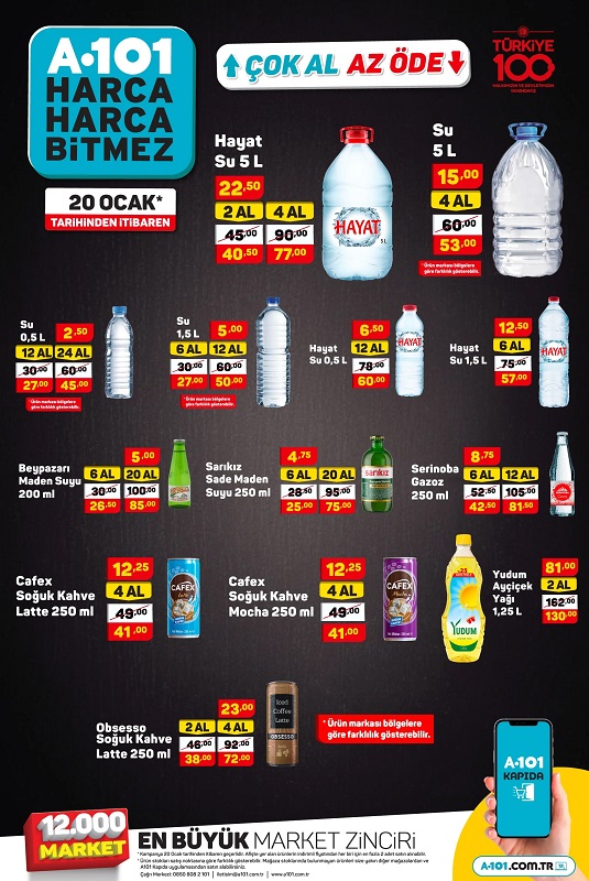 Foto - Fırsat haftası devam ediyor! A101'de indirim fırtınası! 