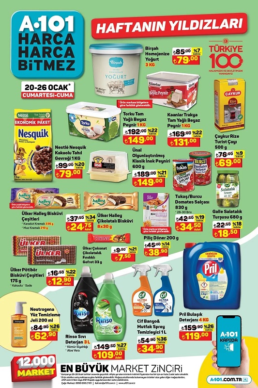 Foto - Fırsat haftası devam ediyor! A101'de indirim fırtınası! 