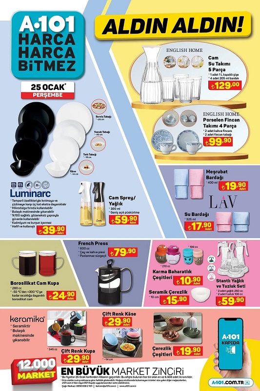 Foto - Fırsat haftası devam ediyor! A101'de indirim fırtınası! 