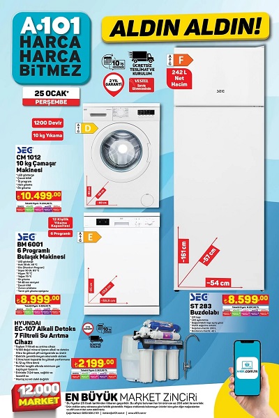 Foto - Fırsat haftası devam ediyor! A101'de indirim fırtınası! 