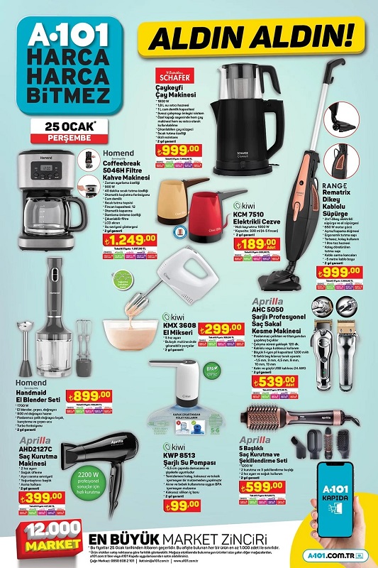 Foto - Fırsat haftası devam ediyor! A101'de indirim fırtınası! 