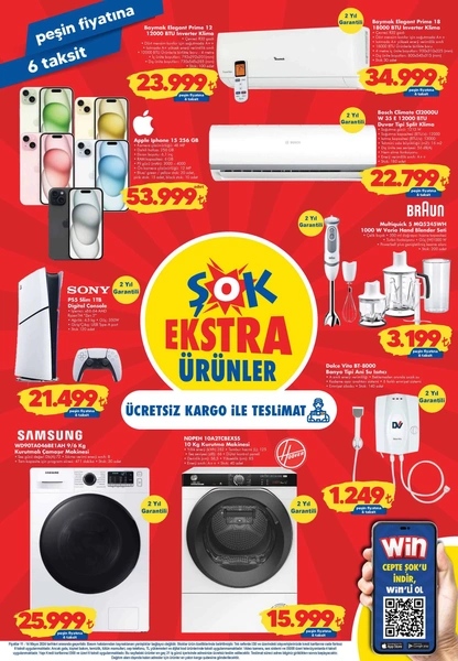 Fırsat listesi belli oldu! Şok’ta sürpriz indirimler
