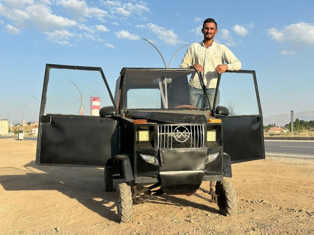 Fırsat olsa neler yaparlar neler! Mercedes alamayan gençten müthi̇ş i̇cat