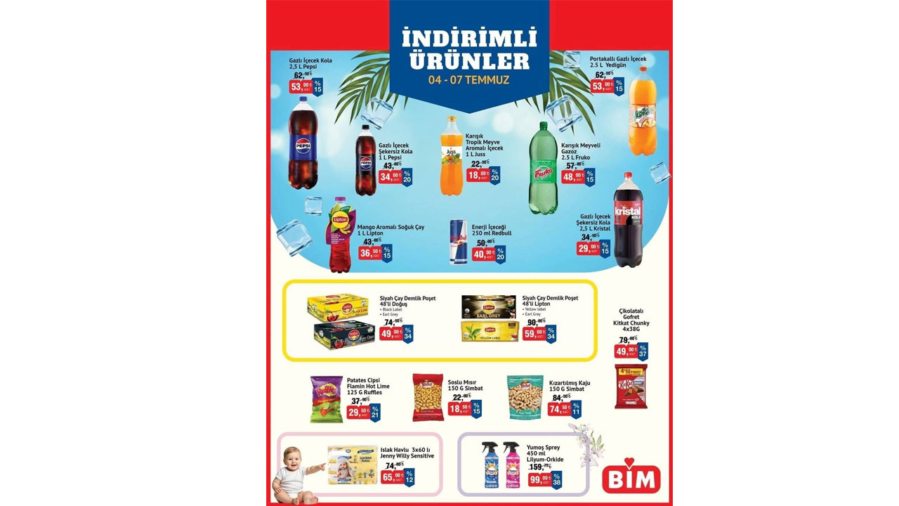 Foto - Fırsat rüzgarı esmeye devam ediyor! BİM'de 4-7 Temmuz 2025 indirimleri sepetleri dolduracak