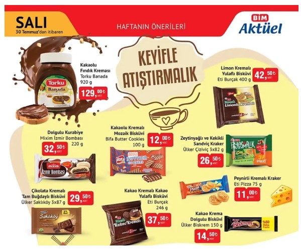 Foto - Fırsat ürünlerinde neler var? İşte 30 Temmuz indirim listesi