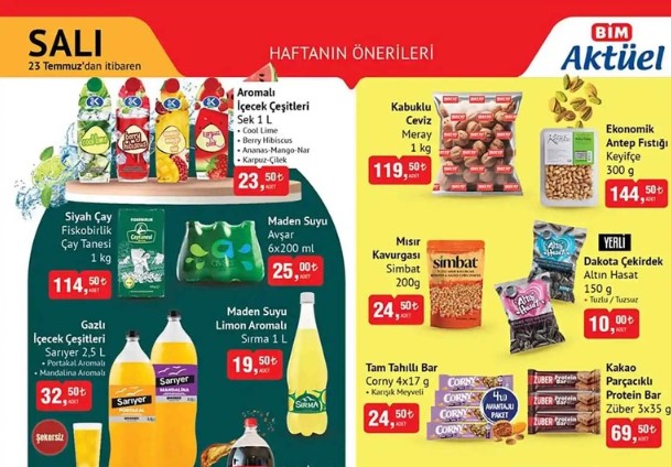 Foto - Fırsat ürünlerinde neler var? Bim'den yeni indirim listesi