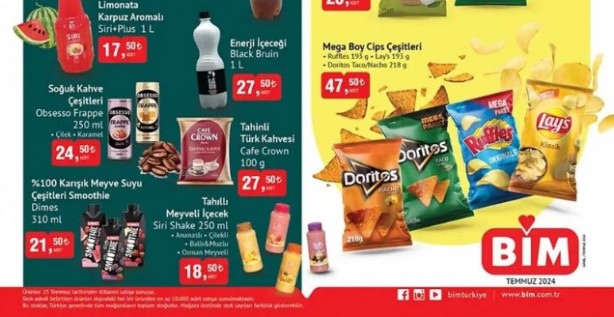 Foto - Fırsat ürünlerinde neler var? Bim'den yeni indirim listesi
