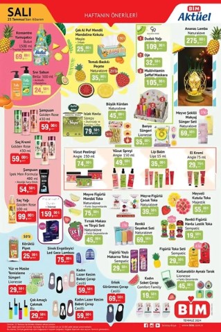 Foto - Fırsat ürünlerinde neler var? Bim'den yeni indirim listesi