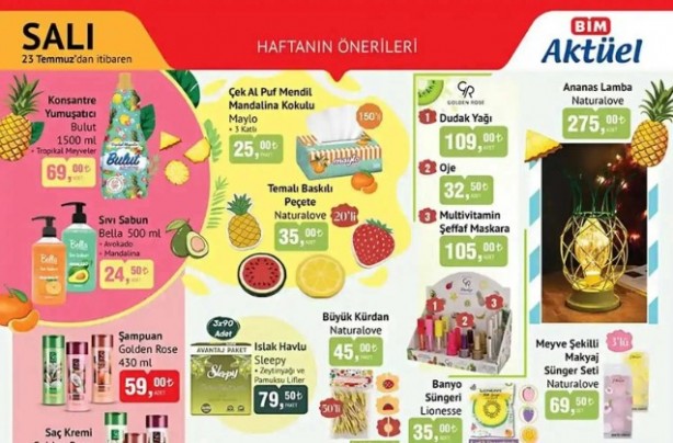 Foto - Fırsat ürünlerinde neler var? Bim'den yeni indirim listesi