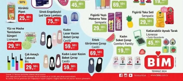 Foto - Fırsat ürünlerinde neler var? Bim'den yeni indirim listesi