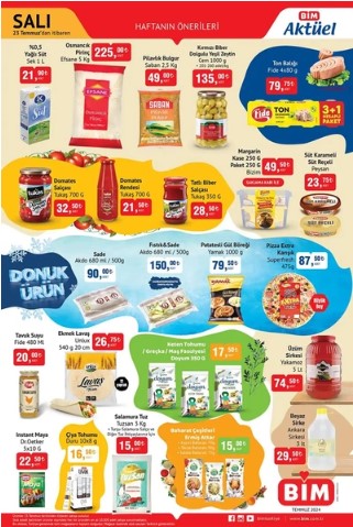 Foto - Fırsat ürünlerinde neler var? Bim'den yeni indirim listesi