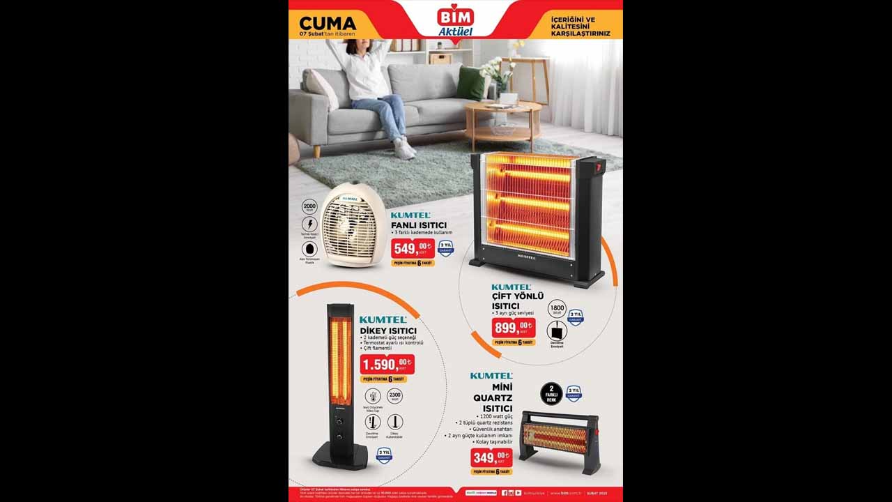 Foto - Fırsat üstüne fırsat! BİM’de 7 Şubat indirimli ürünler açıklandı