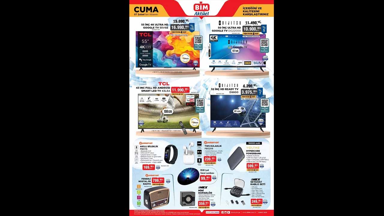 Foto - Fırsat üstüne fırsat! BİM’de 7 Şubat indirimli ürünler açıklandı