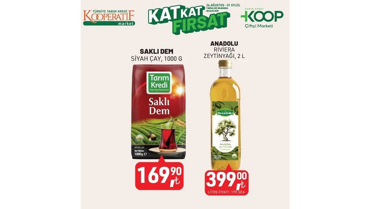 Foto - Fırsatlar 1 Eylül’e kadar geçerli! Tarım Kredi'de bomba indirimler devam ediyor