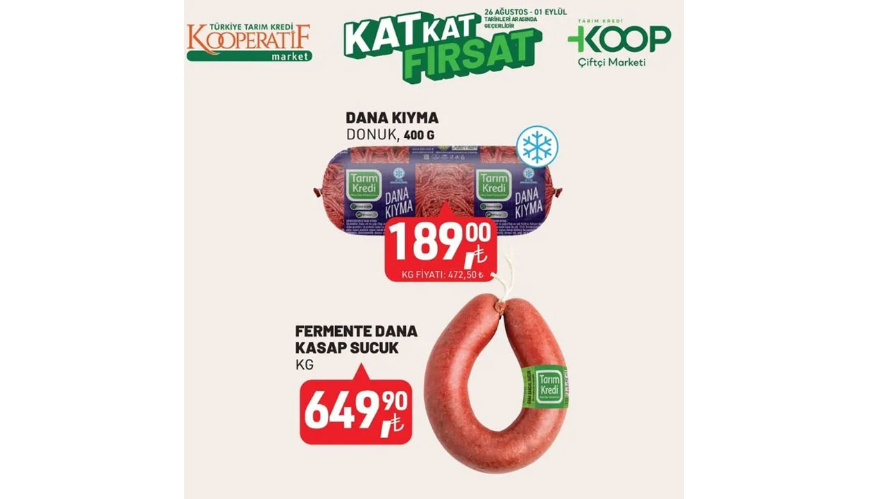 Foto - Fırsatlar 1 Eylül’e kadar geçerli! Tarım Kredi'de bomba indirimler devam ediyor