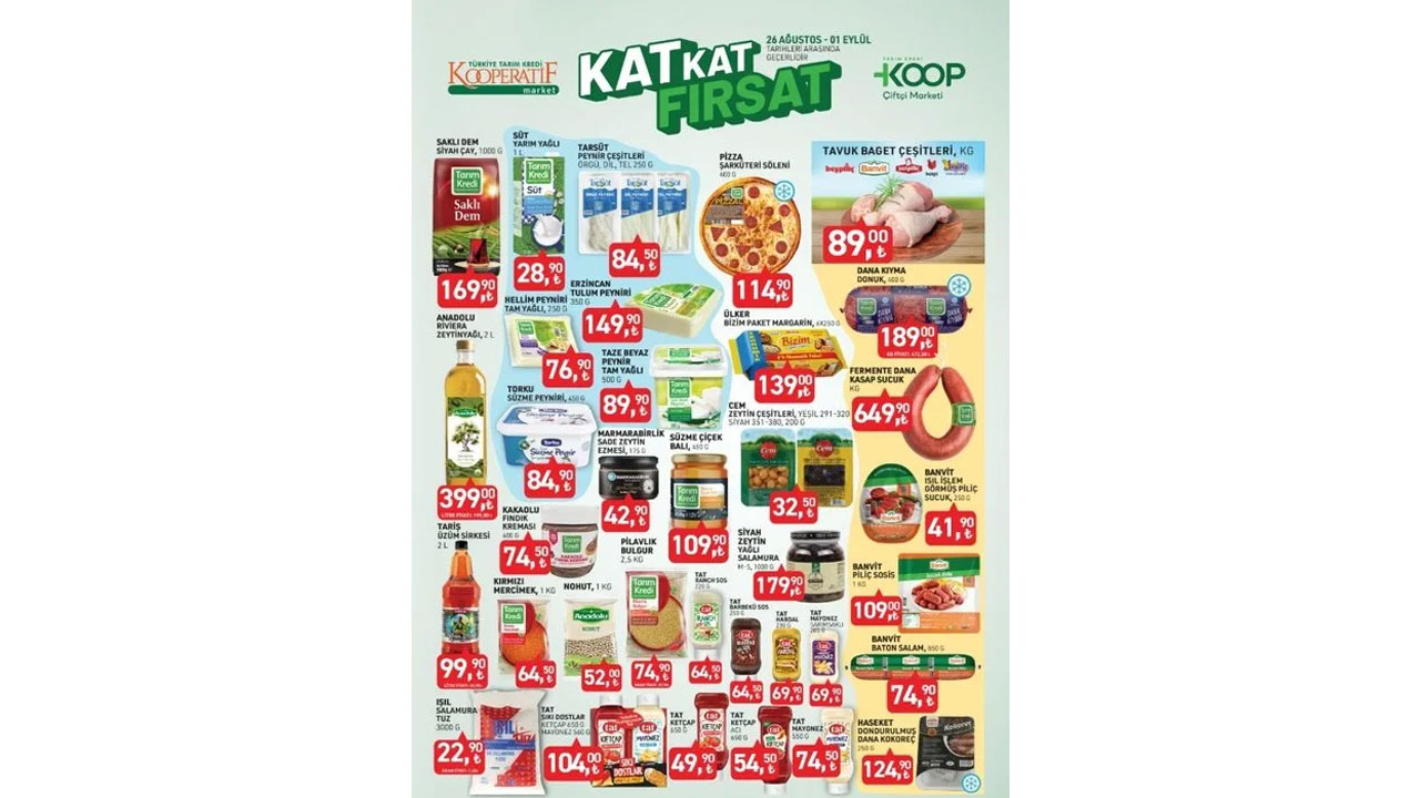 Foto - Fırsatlar 1 Eylül’e kadar geçerli! Tarım Kredi'de bomba indirimler devam ediyor