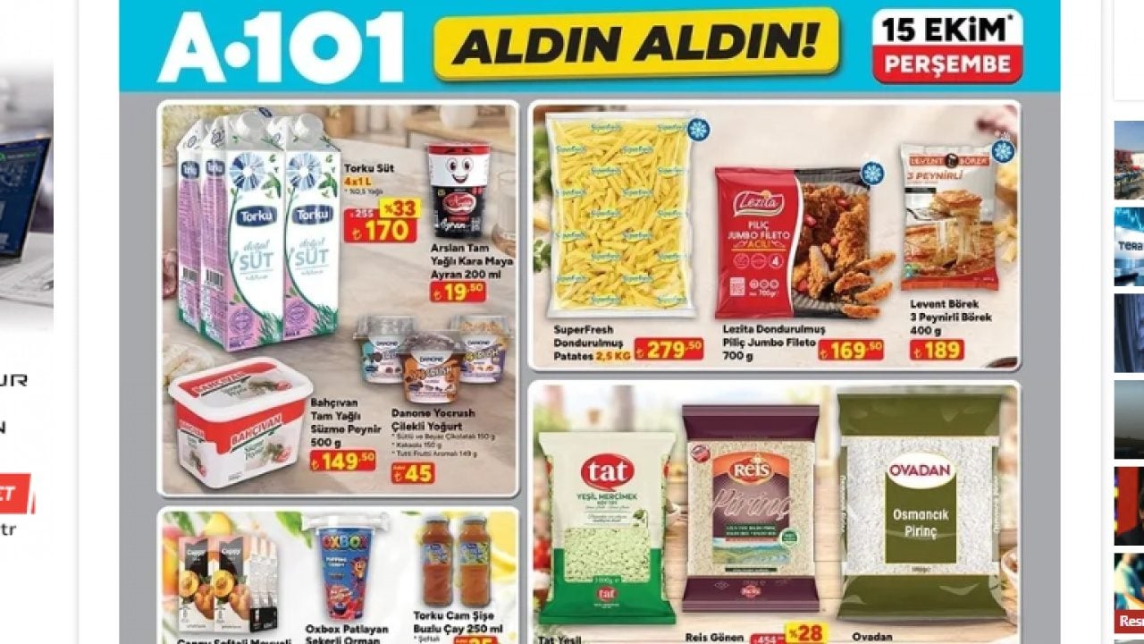 Foto - Fırsatlar listesi yayınlandı: A101'den indirim rüzgarı