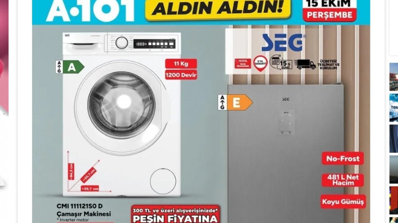 Foto - Fırsatlar listesi yayınlandı: A101'den indirim rüzgarı