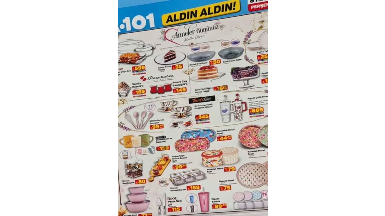 Foto - Fırsatlar rüzgarı açıklandı! A101’de 8 Mayıs 2025 aktüel indirimleri belli oldu