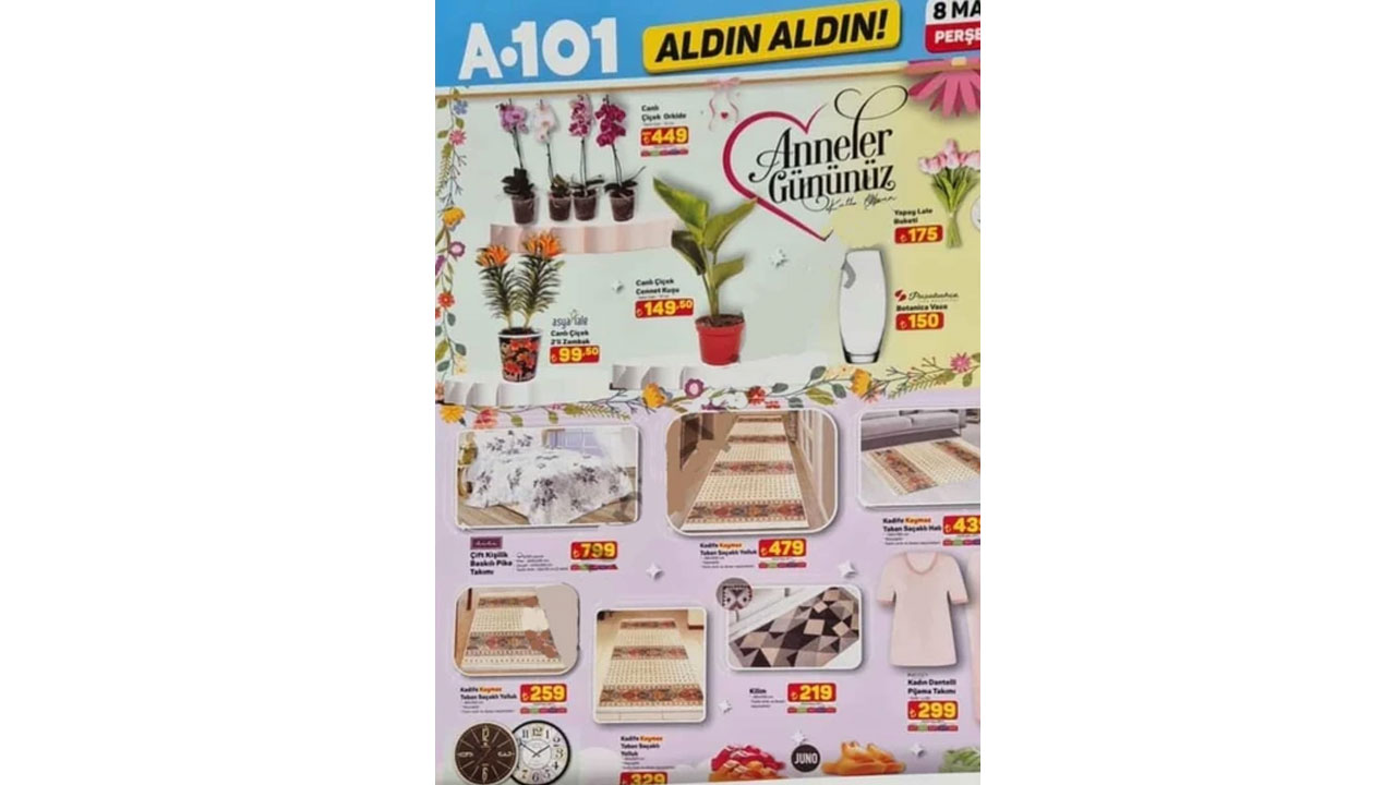 Foto - Fırsatlar rüzgarı açıklandı! A101’de 8 Mayıs 2025 aktüel indirimleri belli oldu