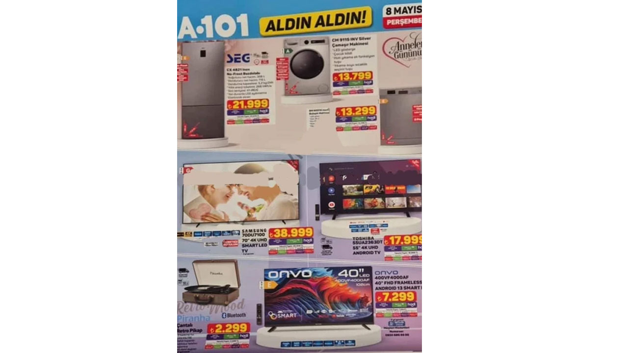 Foto - Fırsatlar rüzgarı açıklandı! A101’de 8 Mayıs 2025 aktüel indirimleri belli oldu