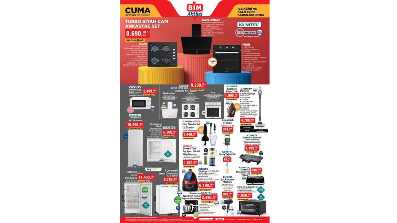 Foto - Fırsatlar rüzgarı başlıyor! BİM 30 Mayıs 2025 indirimleri bomba gibi geldi