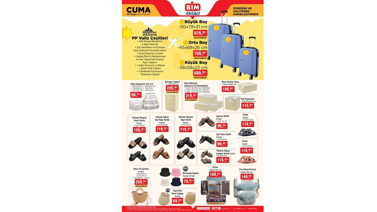 Foto - Fırsatlar rüzgarı başlıyor! BİM 30 Mayıs 2025 indirimleri bomba gibi geldi