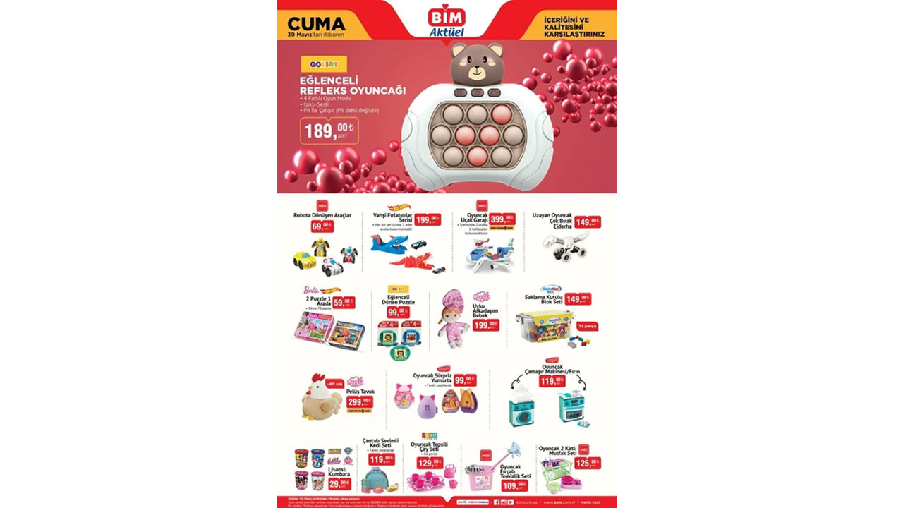 Foto - Fırsatlar rüzgarı başlıyor! BİM 30 Mayıs 2025 indirimleri bomba gibi geldi